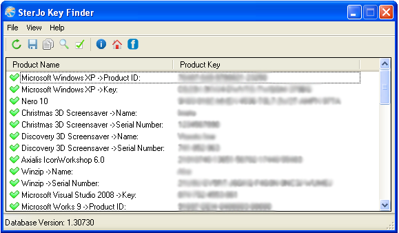 Serial Key Finder Software